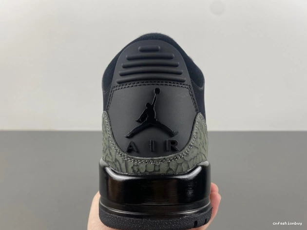 Retro CK9246-168 Jordan Air 3 Black Cat 1024